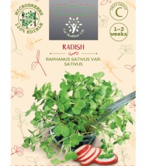 Sėklos daigams Valgomieji ridikėliai Flamboyant 10g (RADISH)